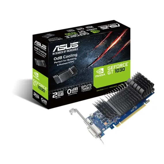 ВИДЕОКАРТА ASUS GT1030-SL-2G-BRK,  2ГБ GDDR5 64БИТ