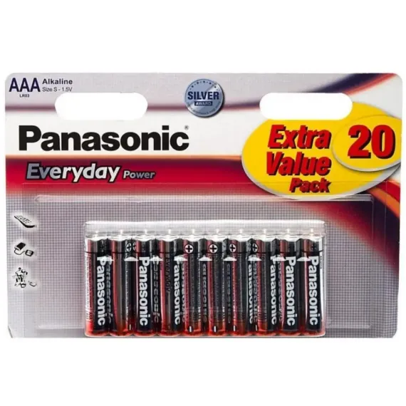 BATERII PANASONIC LR6REE, AA, 20BUC.