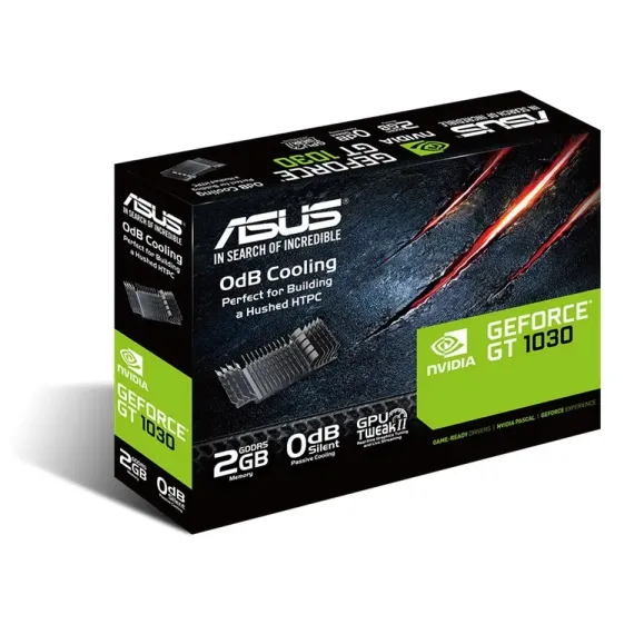ВИДЕОКАРТА ASUS GT1030-SL-2G-BRK,  2ГБ GDDR5 64БИТ