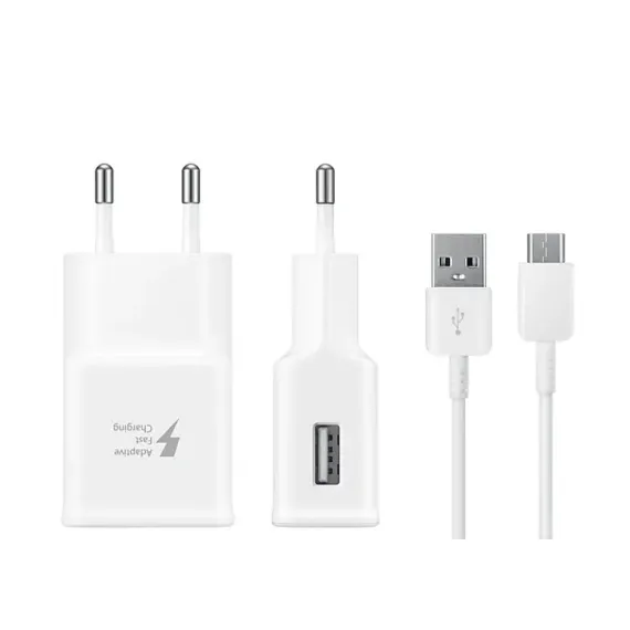 ЗАРЯДНОЕ УСТРОЙСТВО SAMSUNG FAST CHARGING TRAVEL ADAPTER EP-TA20, БЕЛЫЙ