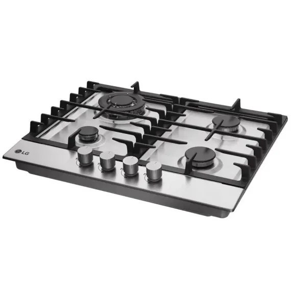 ГАЗОВАЯ ВАРОЧНАЯ ПАНЕЛЬ LG HU641DAG, СЕРЕБРИСТЫЙ