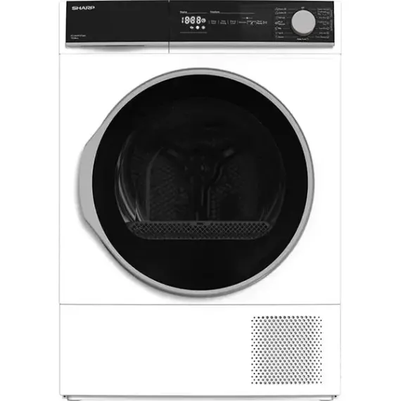 СУШИЛЬНАЯ МАШИНА SHARP KDNHH7S7GW2EE, 7, БЕЛЫЙ