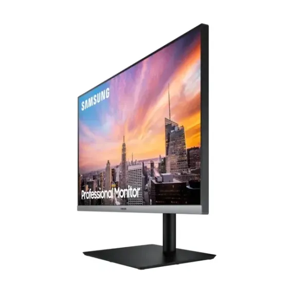 27" MONITOR SAMSUNG S27R650F, IPS 1920X1080 FHD, NEGRU/GRI
