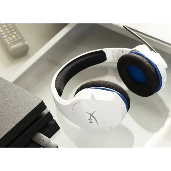 CASTI GAMING HYPERX CLOUD STINGER CORE PS4, FARA FIR, ALB