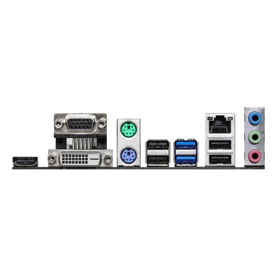 PLACA DE BAZA ASROCK H510M-HDV, LGA1200, INTEL H510, MICRO-ATX