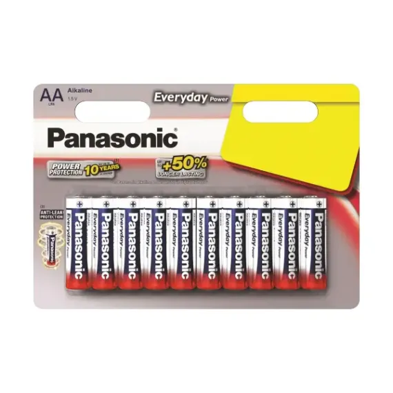 BATERII PANASONIC LR6REE, AA, 10BUC.