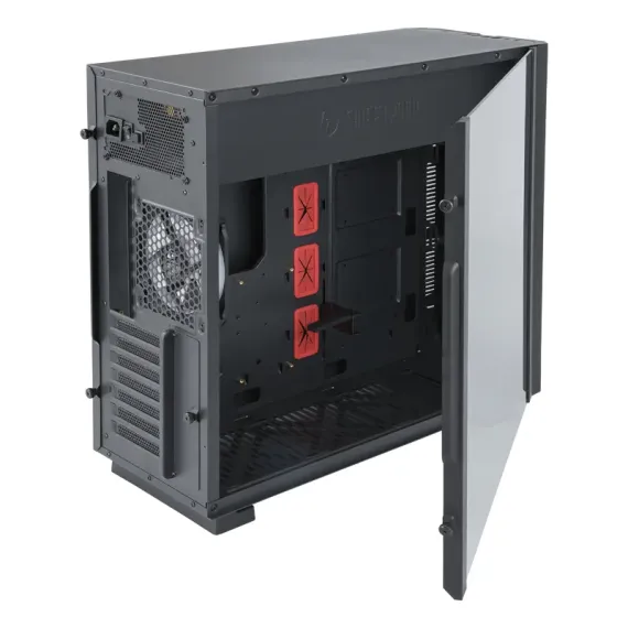 CARCASA PC CHIEFTEC GR-01B-OP, MIDI-TOWER, ATX, NEGRU