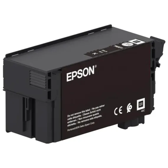КАРТРИДЖ ЧЕРНИЛЬНЫЙ EPSON T40 ULTRACHROME XD2, 80МЛ, ЧЕРНЫЙ