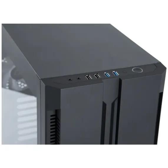 CARCASA PC CHIEFTEC GR-01B-OP, MIDI-TOWER, ATX, NEGRU