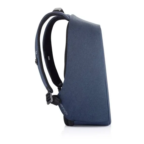 RUCSAC PENTRU LAPTOP BOBBY PRO, 15.6", PIELE ARTIFICIALA, ALBASTRU INCHIS