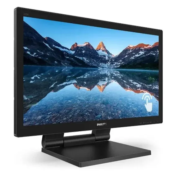 21,5" MONITOR PHILIPS 222B9T, TN 1920X1080 FHD, NEGRU