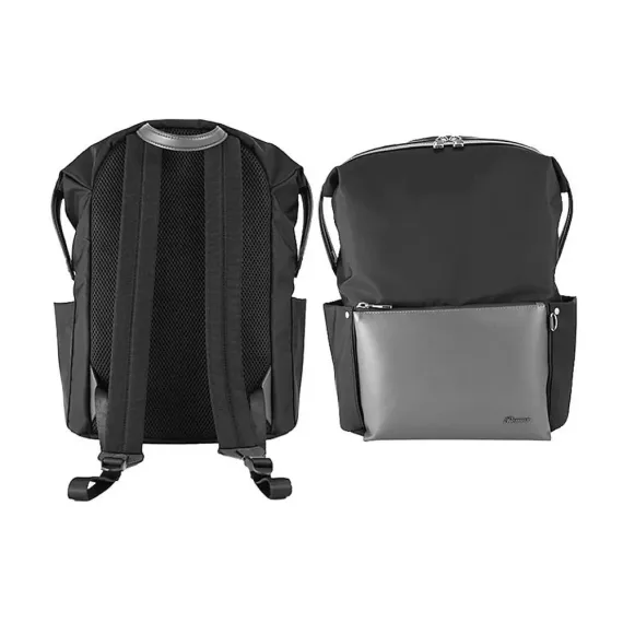 ПОВСЕДНЕВНЫЙ РЮКЗАК REMAX DOUBLE 566, 15.6", НЕЙЛОН, ЧЁРНЫЙ