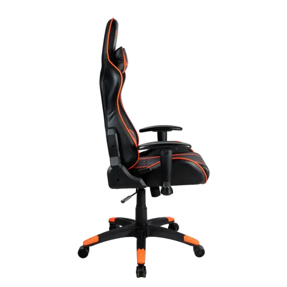 SCAUN GAMING CANYON FOBOS, PU PIELE, NEGRU/PORTOCALIU
