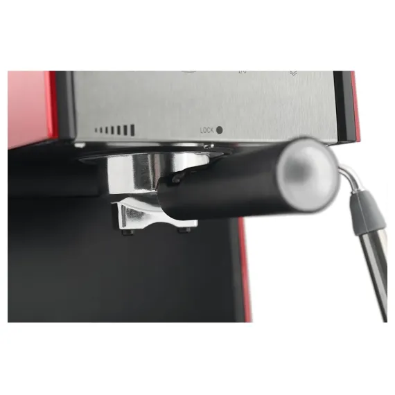 ESPRESSOR MANUAL POLARIS PCM1516E, 850W, ROSU