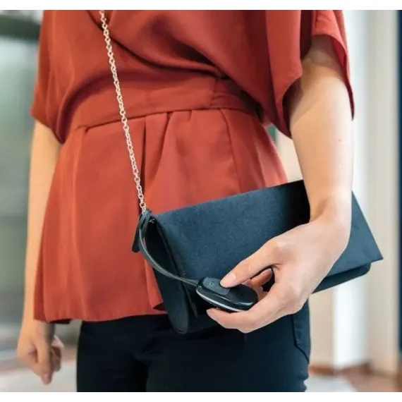 ACCESORII PENTRU GEANTA BOBBY CATHY PROTECTION CHARM, ABS PLASTIC , NEGRU