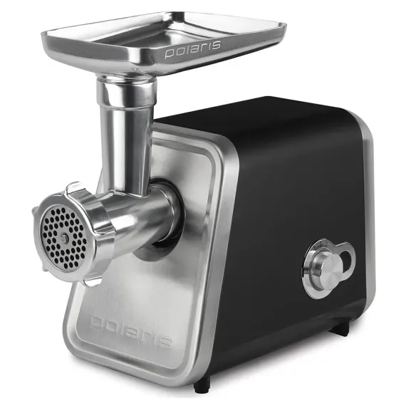 MASINA DE TOCAT CARNE POLARIS PMG3044, OTEL INOXIDABIL NEGRU