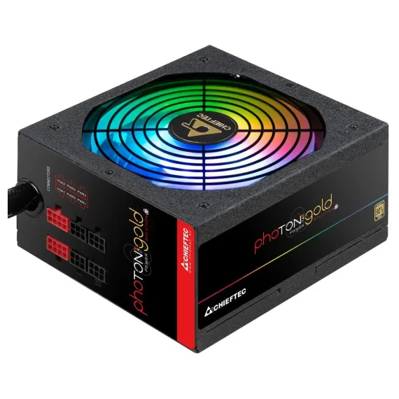 БЛОК ПИТАНИЯ ДЛЯ КОМПЬЮТЕРОВ CHIEFTEC GDP-650C-RGB, 650ВТ, ATX, ПОЛУМОДУЛЬНЫЙ