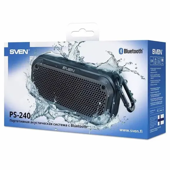 BOXA PORTABILA SVEN PS-240, NEGRU