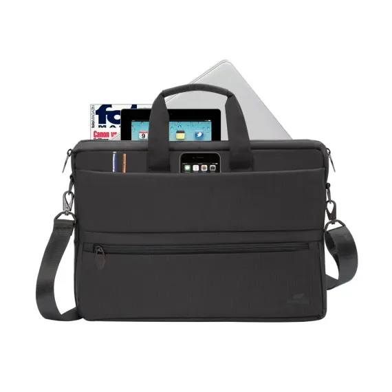 GEANTA PENTRU LAPTOP RIVACASE TIERGARTEN, 15.6", POLIESTER, BEJ