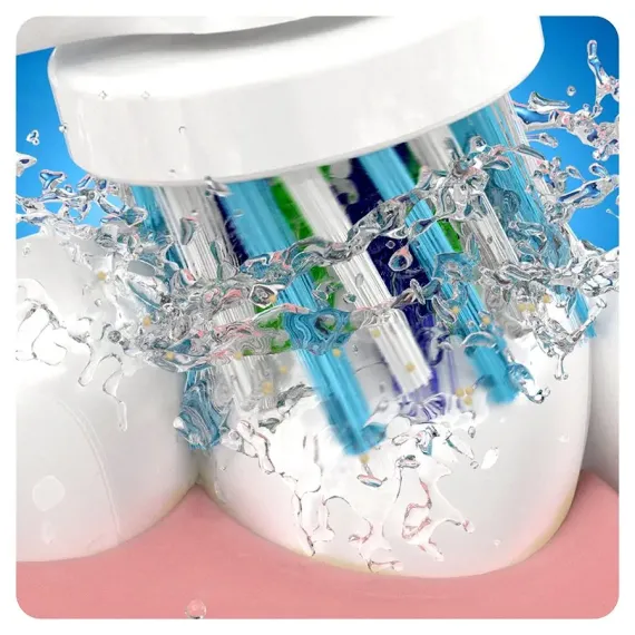 PERIUTA DE DINTI ELECTRICA BRAUN VITALITY 100 CROSS ACTION, ALB