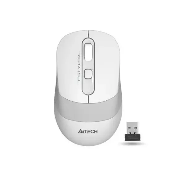 MOUSE WIRELESS A4TECH FG10, ALB/GRI