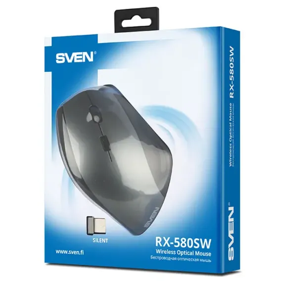 MOUSE WIRELESS SVEN RX-580SW, GRI
