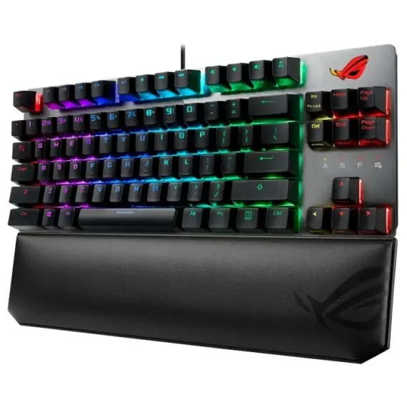 TASTATURA ASUS ROG STRIX SCOPE TKL, CU FIR, NEGRU