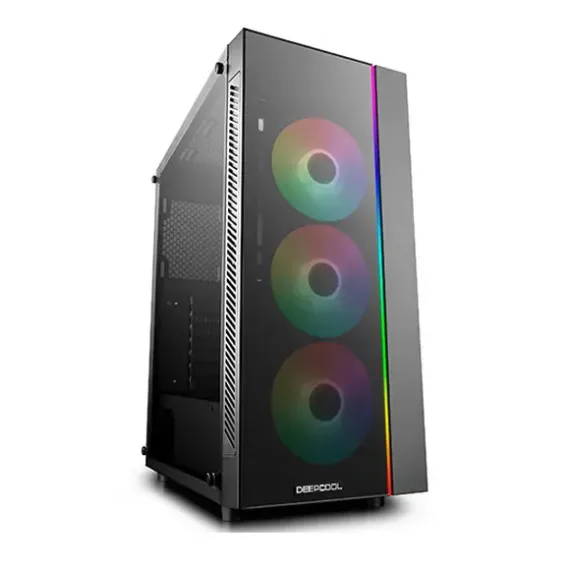 CARCASA PC DEEPCOOL MATREXX 55 V3 ADD-RGB 3F, MIDI-TOWER, ATX, NEGRU
