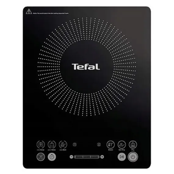 ЭЛЕКТИЧЕСКАЯ НАСТОЛЬНАЯ ПЛИТА TEFAL EVERYDAY SLIM, ЧЁРНЫЙ