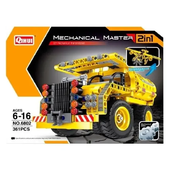 КОНСТРУКТОР XTECH CONSTRUCTION DUMP TRUCK & PLANE