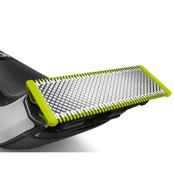 TRIMMER PENTRU BARBATI PHILIPS ONEBLADE PRO QP6520/20, NEGRU | ARGINTIU
