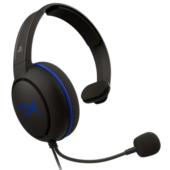 CASTI GAMING HYPERX CLOUD CHAT PS4, CU FIR, NEGRU/ALBASTRU