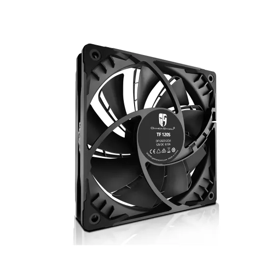 VENTILATOR PC DEEPCOOL TF120S BLACK, 120 MM