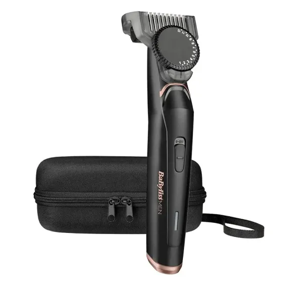 TRIMMER PENTRU BARBATI BABYLISS PRO BEARD T885E, NEGRU
