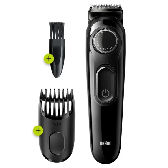 TRIMMER PENTRU BARBATI BRAUN BT3222, NEGRU