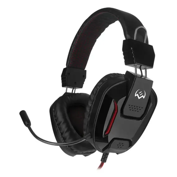 CASTI GAMING SVEN AP-G555MV, CU FIR, NEGRU/ROSU