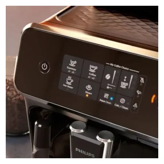 ESPRESSOR AUTOMAT PHILIPS SERIES 2200 EP2224/40, NEGRU