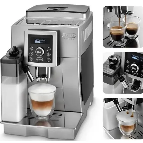ESPRESSOR AUTOMAT DE'LONGHI ECAM23.460S, ARGINTIU