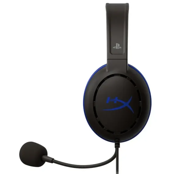 CASTI GAMING HYPERX CLOUD CHAT PS4, CU FIR, NEGRU/ALBASTRU