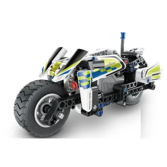 CONSTRUCTOR XTECH PULL BACK POLICE MOTORBIKE