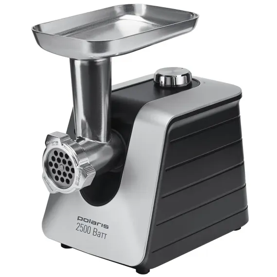 МЯСОРУБКА POLARIS PMG2546, НЕРЖАВЕЮЩАЯ СТАЛЬ ЧЁРНЫЙ