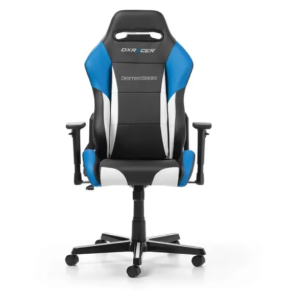 ИГРОВОЕ КРЕСЛО DXRACER DRIFTING, ИСКУССТВЕННАЯ КОЖА, ЧЁРНЫЙ/БЕЛЫЙ/СИНИЙ