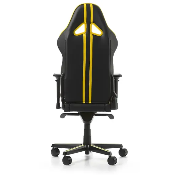 SCAUN GAMING DXRACER RACING PRO, PU PIELE, NEGRU/GALBEN
