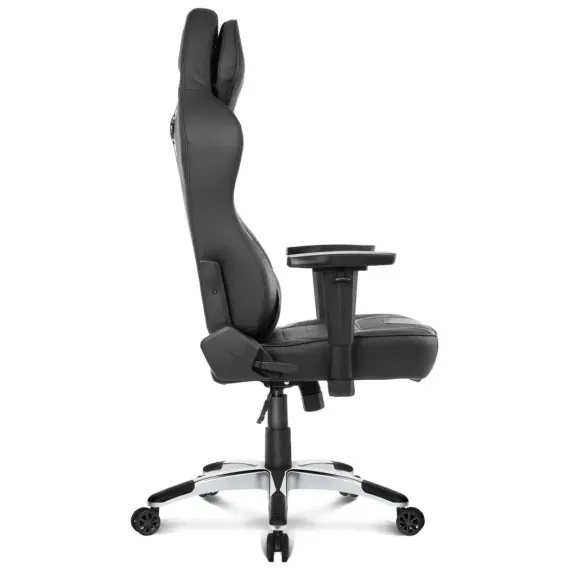 SCAUN DE BIROU AKRACING OFFICE OBSIDIAN, PU PIELE, NEGRU