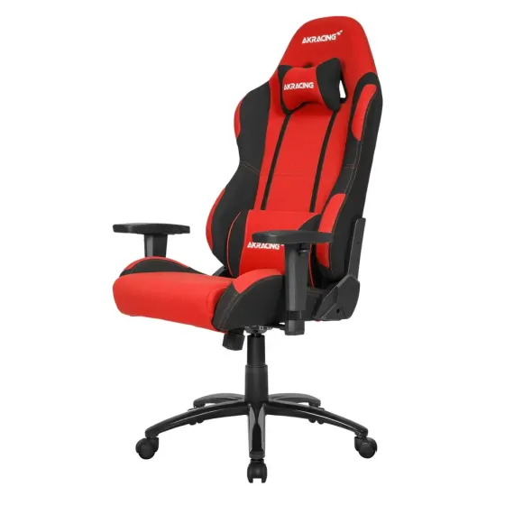 SCAUN GAMING AKRACING CORE EX, TEXTIL, ROSU /NEGRU
