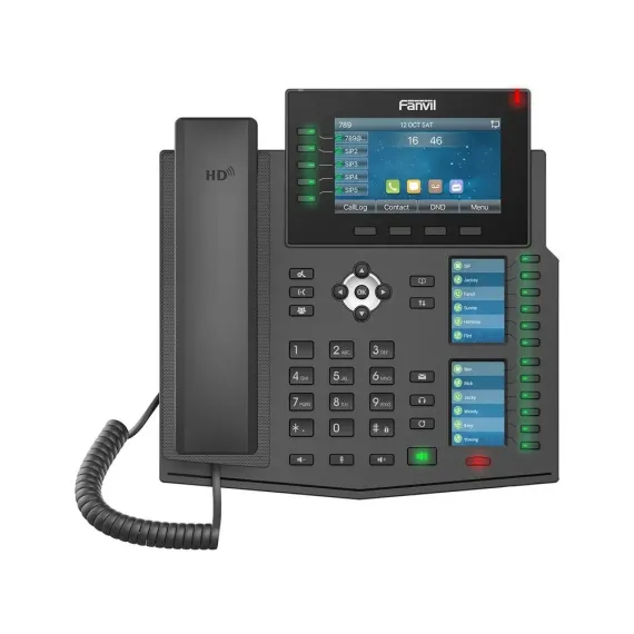 TELEFON IP FANVIL X6U, NEGRU