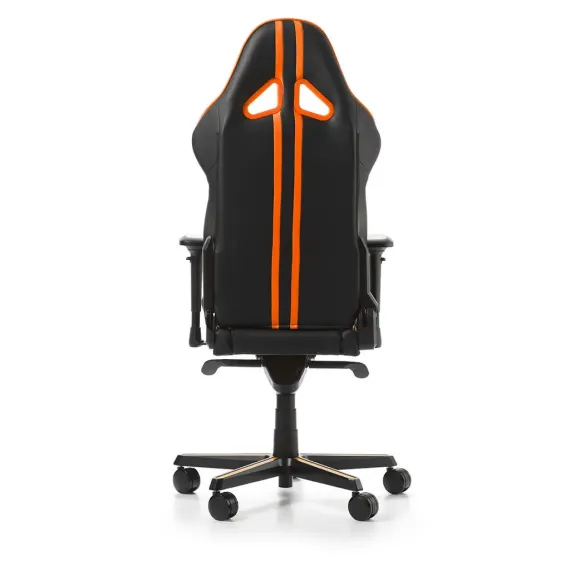 SCAUN GAMING DXRACER RACING PRO, PU PIELE, NEGRU/PORTOCALIU