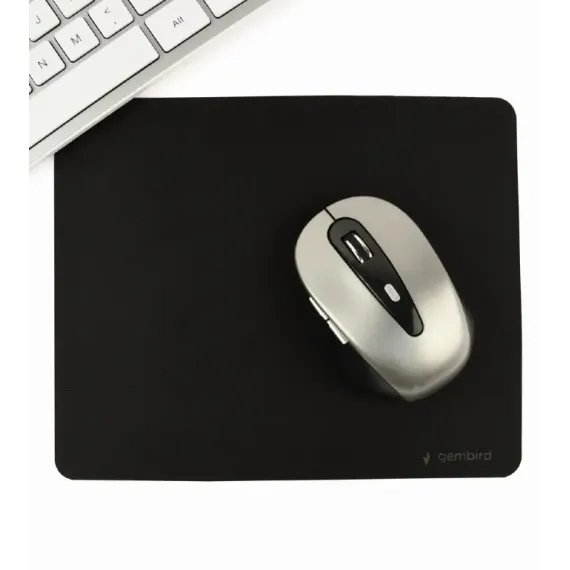 MOUSE PAD GEMBIRD MP-S-BK, 220MM X 180MM, NEGRU