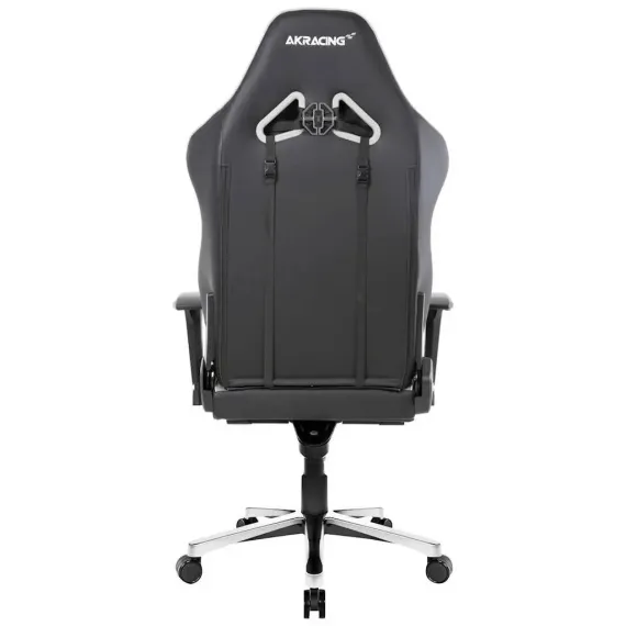 SCAUN GAMING AKRACING MASTERS MAX, PU PIELE, ALB