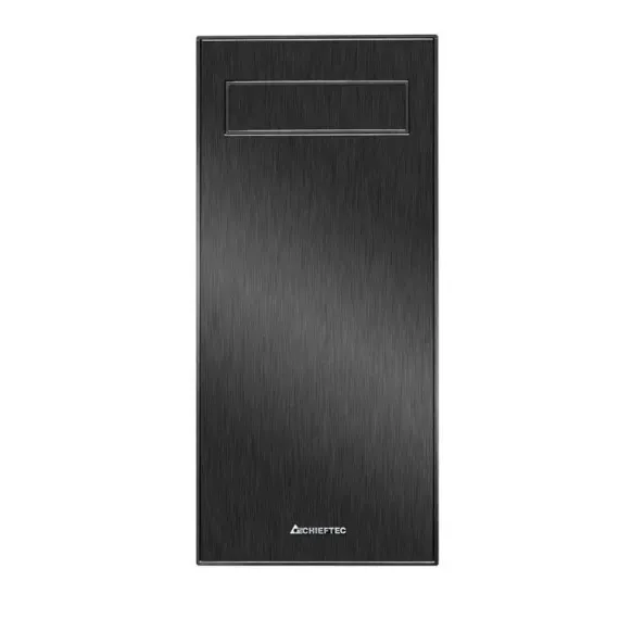 CARCASA PC CHIEFTEC AL-02B-TG-OP, MICRO-ATX, ATX, NEGRU